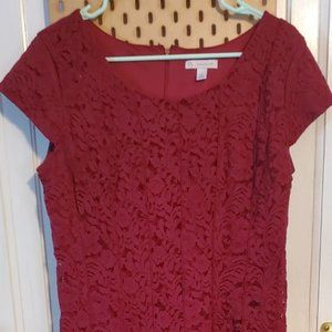 Red Lace Dress